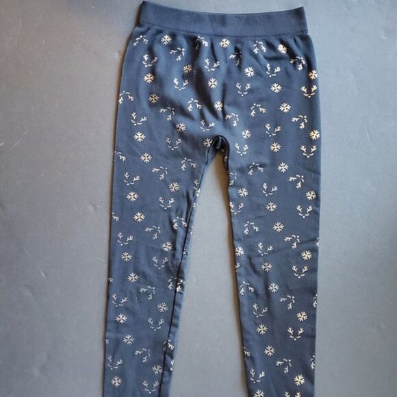 Semi fleeced lined Christmas Leggings - Picture 3 of 8